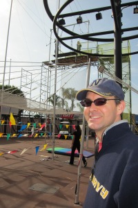 Hubby loves trapezing!